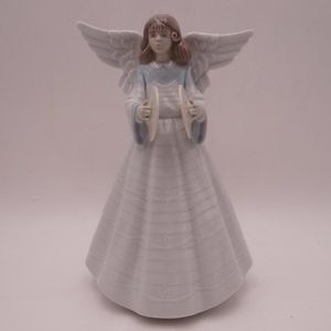 Lladro Angel Cymbalist Tree Topper/Figurine #5876